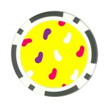 Pattern-yellow - 1 Poker Chip Card Guard