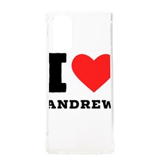 I Love Andrew Samsung Galaxy Note 20 Tpu Uv Case by ilovewhateva
