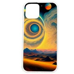 Ai Generated Surrealist Fantasy Dream Moon Space Iphone 12 Pro Max Tpu Uv Print Case by Jancukart