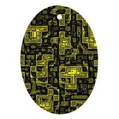 Background Graphic Beautiful Wallpaper Yellow Ornament (oval)