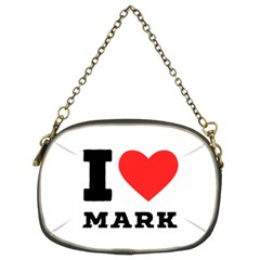 I Love Mark Chain Purse (two Sides) by ilovewhateva