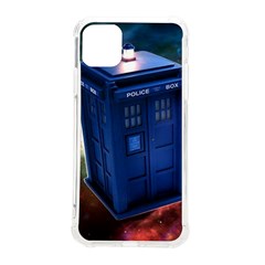 The Police Box Tardis Time Travel Device Used Doctor Who Iphone 11 Pro Max 6 5 Inch Tpu Uv Print Case by Semog4