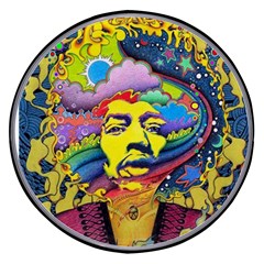 Psychedelic Rock Jimi Hendrix Wireless Fast Charger(black) by Semog4