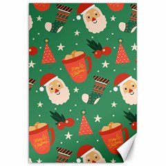 Colorful Funny Christmas Pattern Canvas 20  X 30  by Semog4