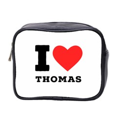 I Love Thomas Mini Toiletries Bag (two Sides) by ilovewhateva