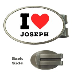 I Love Joseph Money Clips (oval)  by ilovewhateva