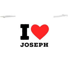 I Love Joseph Lightweight Drawstring Pouch (xl) by ilovewhateva
