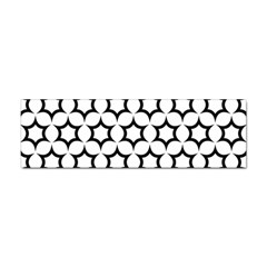 Pattern-star-repeating-black-white Sticker Bumper (10 Pack) by Semog4
