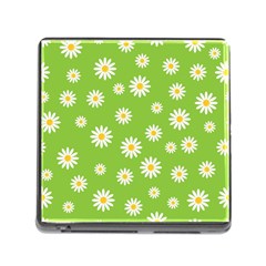 Daisy-flowers-floral-wallpaper Memory Card Reader (square 5 Slot) by Semog4