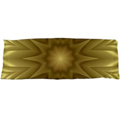 Background Pattern Golden Yellow Body Pillow Case (dakimakura)
