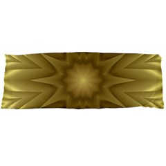 Background Pattern Golden Yellow Body Pillow Case Dakimakura (two Sides)