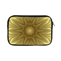 Background Pattern Golden Yellow Apple Ipad Mini Zipper Cases