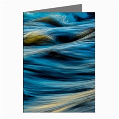 Waves Abstract Greeting Cards (pkg Of 8)