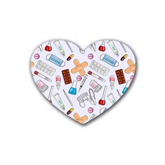Medicine Rubber Coaster (heart)