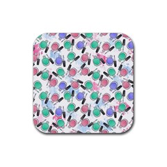 Nail Polish Rubber Coaster (square) by SychEva