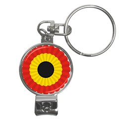 National Cockade Of Belgium Nail Clippers Key Chain by abbeyz71
