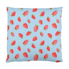 Strawberry Standard Cushion Case (two Sides) by SychEva