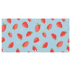 Strawberry Banner And Sign 4  X 2  by SychEva