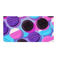 Cookies Chocolate Cookies Sweets Snacks Baked Goods Satin Wrap 35  X 70  by Jancukart