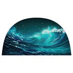 Tsunami Waves Ocean Sea Nautical Nature Water 7 Anti scalding pot cap