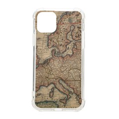 Vintage Europe Map Iphone 11 Pro 5 8 Inch Tpu Uv Print Case by Sudheng