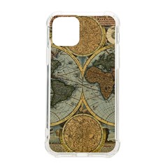 Vintage World Map Iphone 11 Pro 5 8 Inch Tpu Uv Print Case by Sudheng