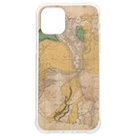 Vintage World Map Physical Geography iPhone 12/12 Pro TPU UV Print Case Front