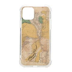 Vintage World Map Physical Geography Iphone 11 Pro 5 8 Inch Tpu Uv Print Case by Sudheng