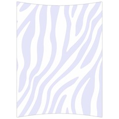 Grey Zebra Vibes Animal Print  Back Support Cushion by ConteMonfrey