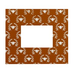 Brown Golden Bees White Wall Photo Frame 5  X 7  by ConteMonfrey