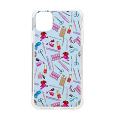 Manicure Nail Iphone 11 Tpu Uv Print Case by SychEva