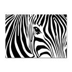 Animal Cute Pattern Art Zebra Sticker A4 (10 pack)
