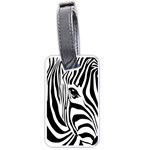 Animal Cute Pattern Art Zebra Luggage Tag (one side)