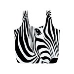 Animal Cute Pattern Art Zebra Full Print Recycle Bag (S)