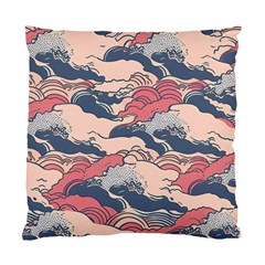 Waves Ocean Sea Water Pattern Rough Seas Standard Cushion Case (two Sides) by Wegoenart
