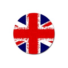 Union Jack London Flag Uk Magnet 3  (round) by Celenk