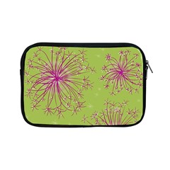 Dandelion Flower Background Nature Flora Drawing Apple Ipad Mini Zipper Cases by Uceng