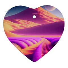 Fantasy Art Wallpaper Artwork Desktop Ornament (heart) by Uceng