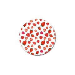Strawberries Golf Ball Marker (4 Pack) by SychEva