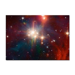 Astrology Astronomical Cluster Galaxy Nebula Sticker A4 (10 Pack) by Jancukart