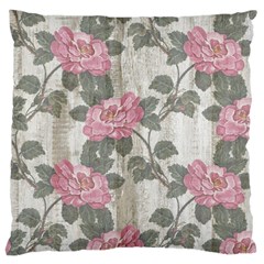 Roses-pink-elegan Large Cushion Case (one Side) by nateshop