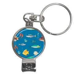 Fish-73 Nail Clippers Key Chain by nateshop