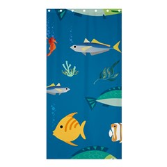 Fish-73 Shower Curtain 36  X 72  (stall)  by nateshop