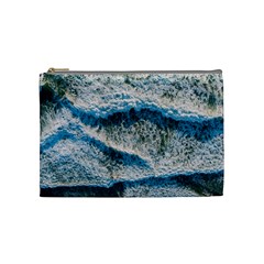 Waves Wave Nature Beach Cosmetic Bag (medium)