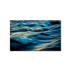 Waves Wave Water Blue Sea Ocean Abstract Sticker Rectangular (100 Pack)