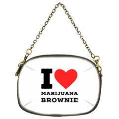 I Love Marijuana Brownie Chain Purse (one Side) by ilovewhateva