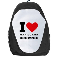 I Love Marijuana Brownie Backpack Bag by ilovewhateva