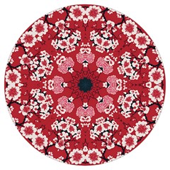 Traditional Cherry Blossom  Round Trivet by Kiyoshi88