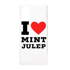 I Love Mint Julep Samsung Galaxy Note 20 Tpu Uv Case by ilovewhateva