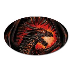 Dragon Oval Magnet